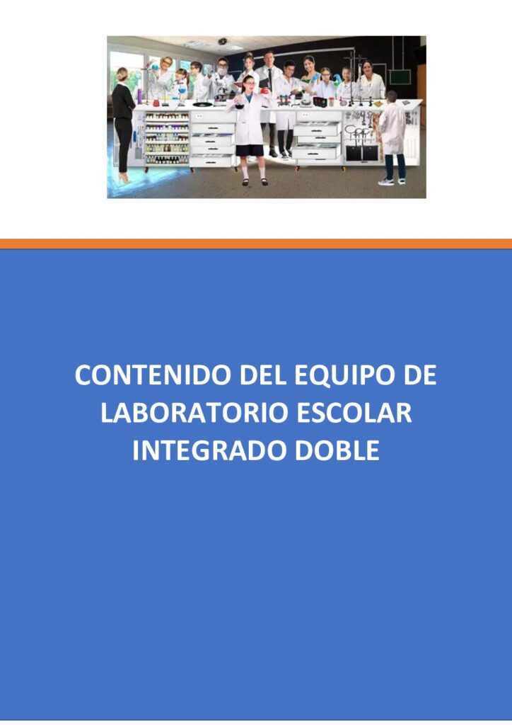 thumbnail of CONTENIDO DEL EQUIPO DE LABORATORIO ESCOLAR INTEGRADO DOBLE